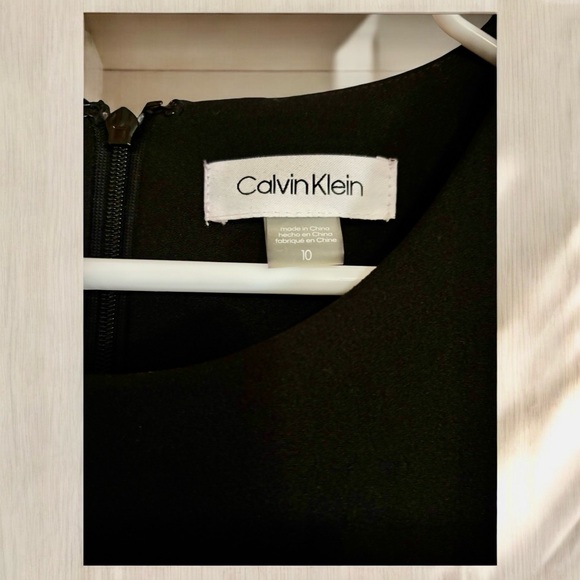 Calvin Klein Black Holiday Dress - Picture 4 of 4